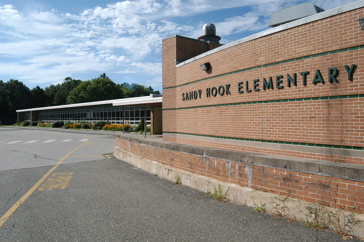 Sandy Hook School before the 2012-13 school year began.