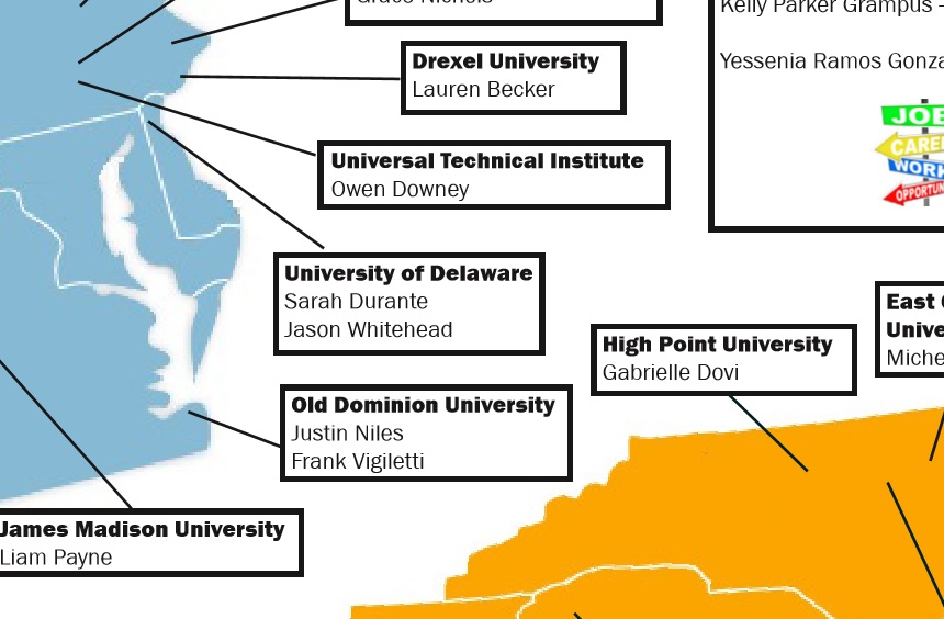 What the Future Holds - 2020 Senior Map