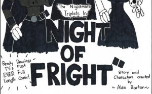 Read Alex Bartons First Graphic Novel Night of Frights - Exclusively with Bear Facts!