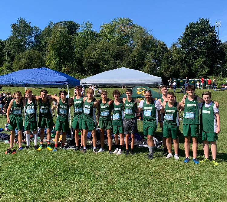 Boys Varsity and JV Cross Country Team
