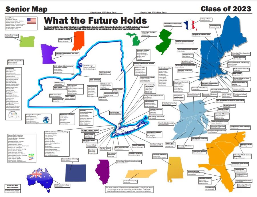 What the Future Holds – 2023 Senior Map