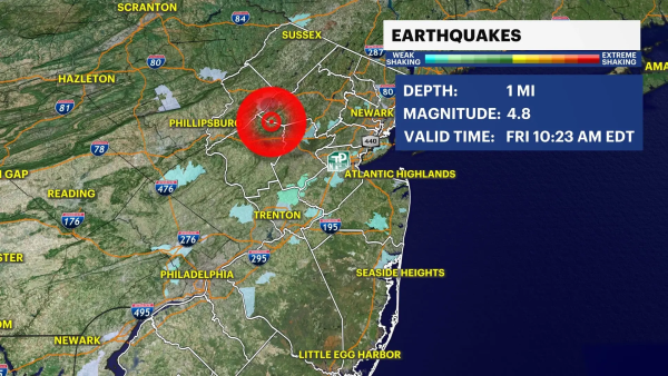 4.8 Magnitude Earthquake Shakes the Tri-State Area